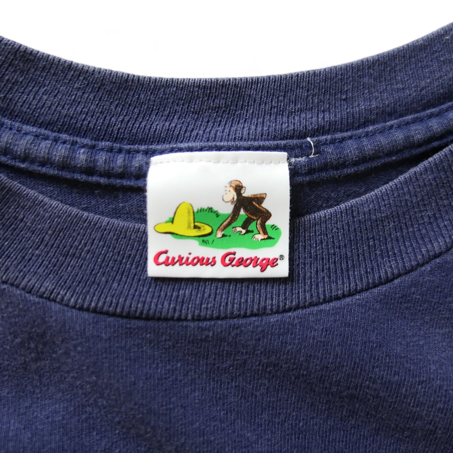 VINTAGE 90s M Character Tee -Curious George-