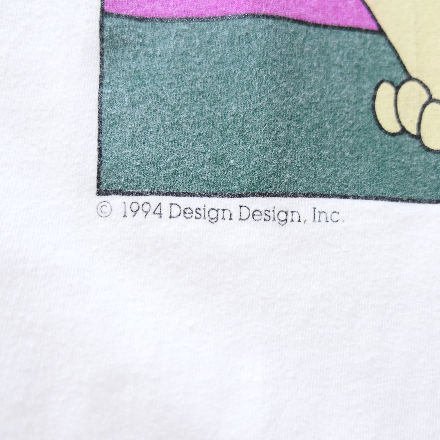 VINTAGE 90s XL Art Tee -Design Design, inc.-