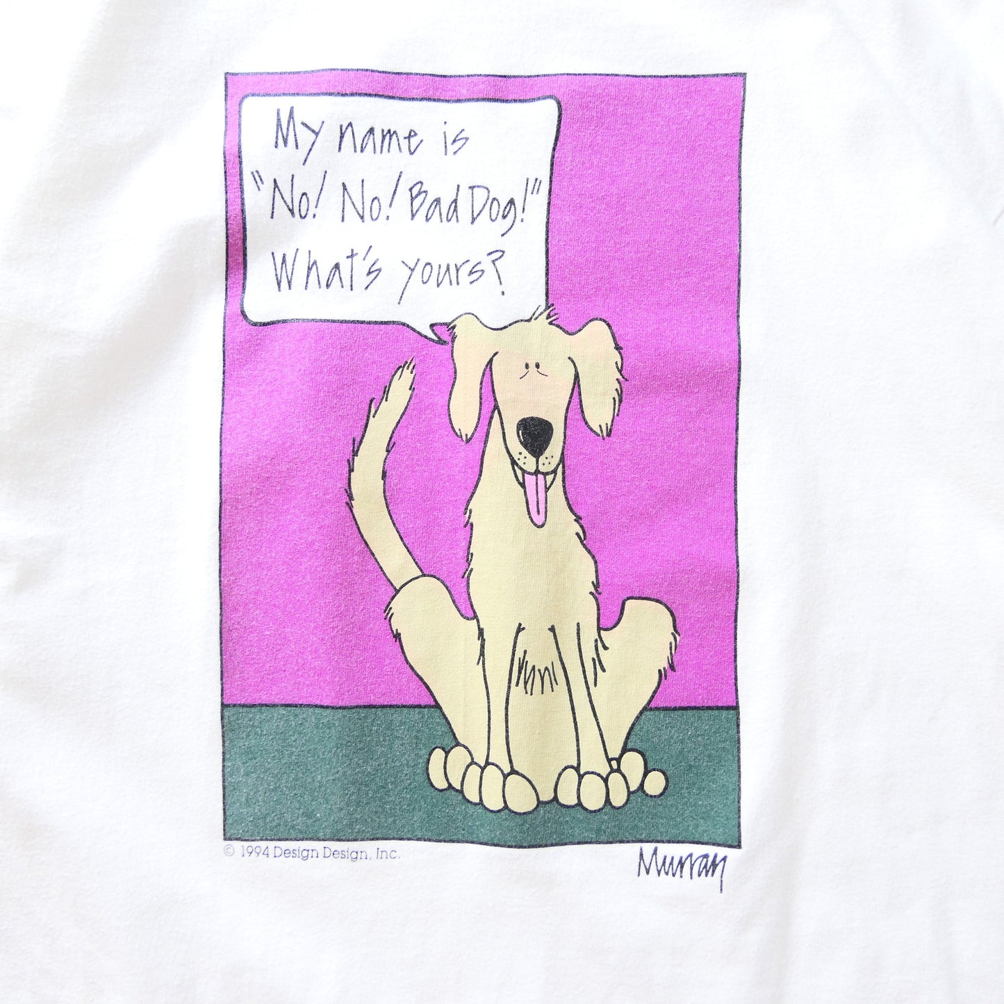 VINTAGE 90s XL Art Tee -Design Design, inc.-