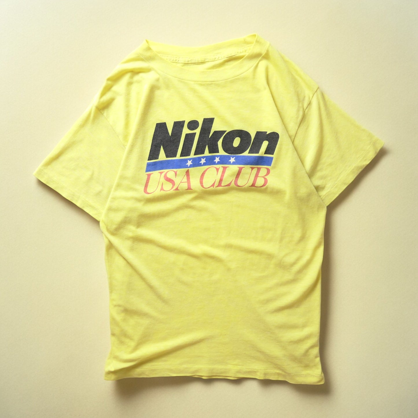 VINTAGE 80-90s M-L Promotion Tee -Nikon-