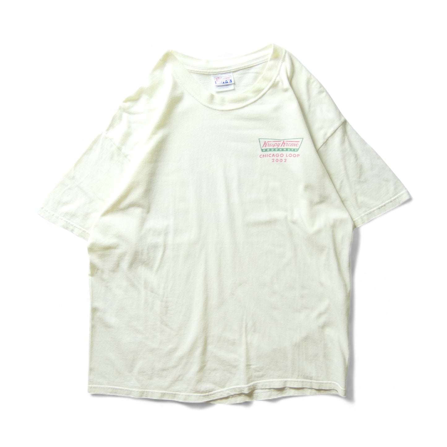 VINTAGE 00s L Promotion Tee -Krispy Kreme Donatus-