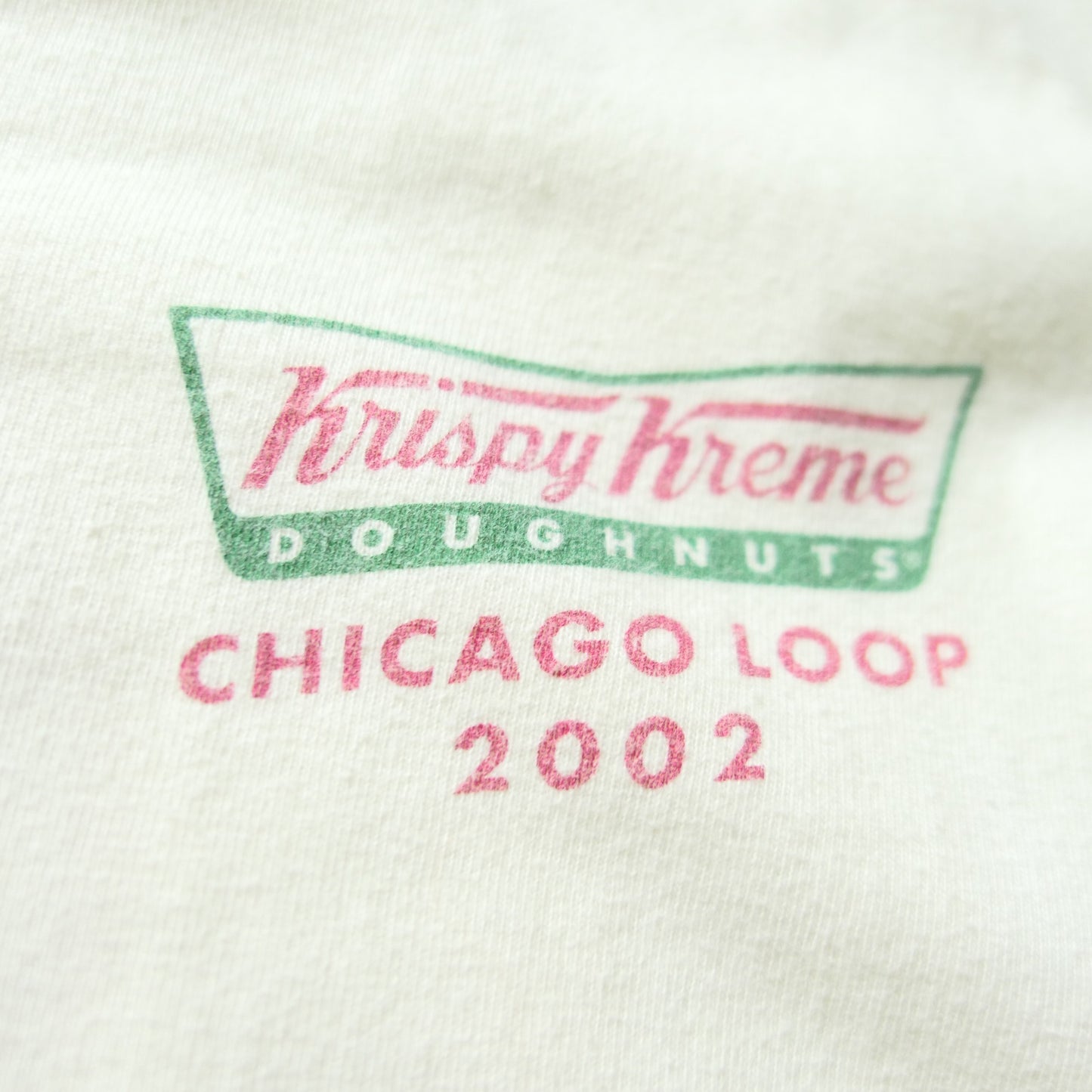VINTAGE 00s L Promotion Tee -Krispy Kreme Donatus-