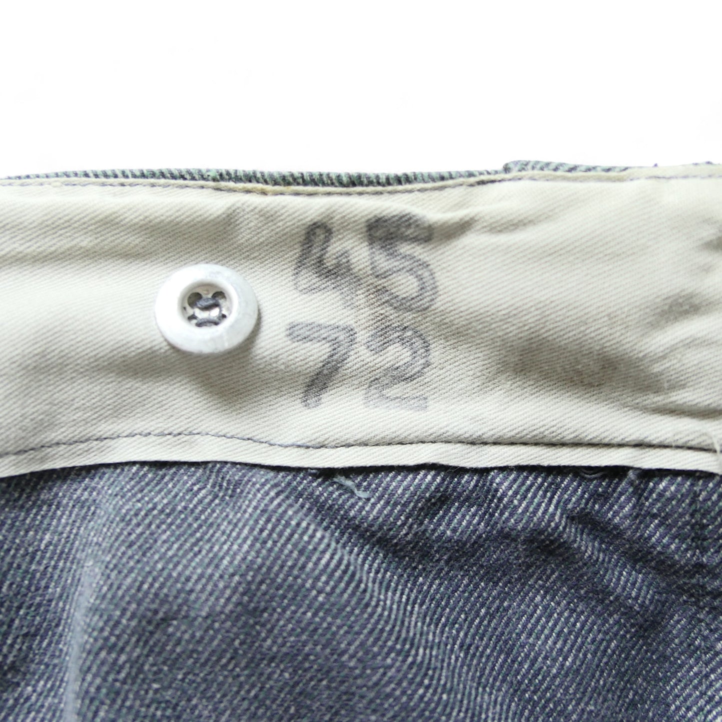 VINTAGE 50s Denim Work Pants -Swiss Army-