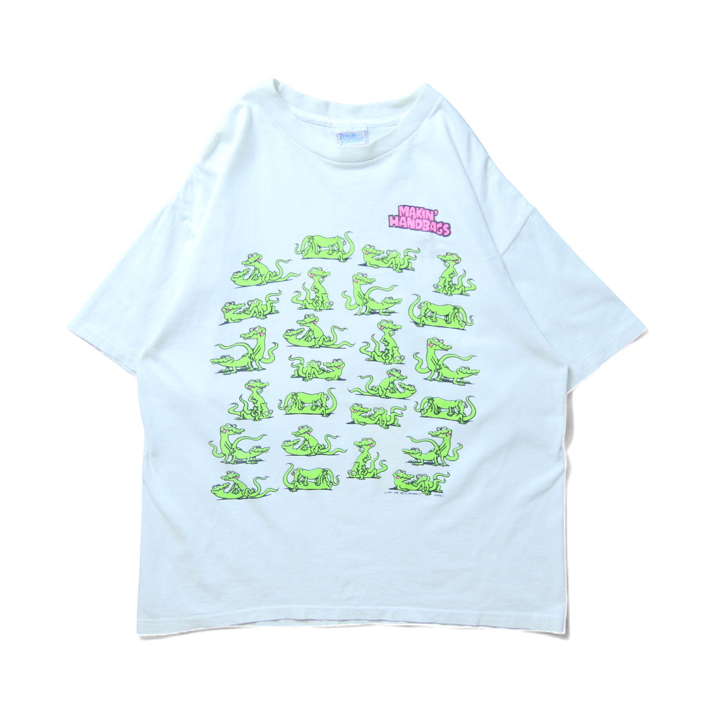 VINTAGE 90s L Erotic Tee -48ways-