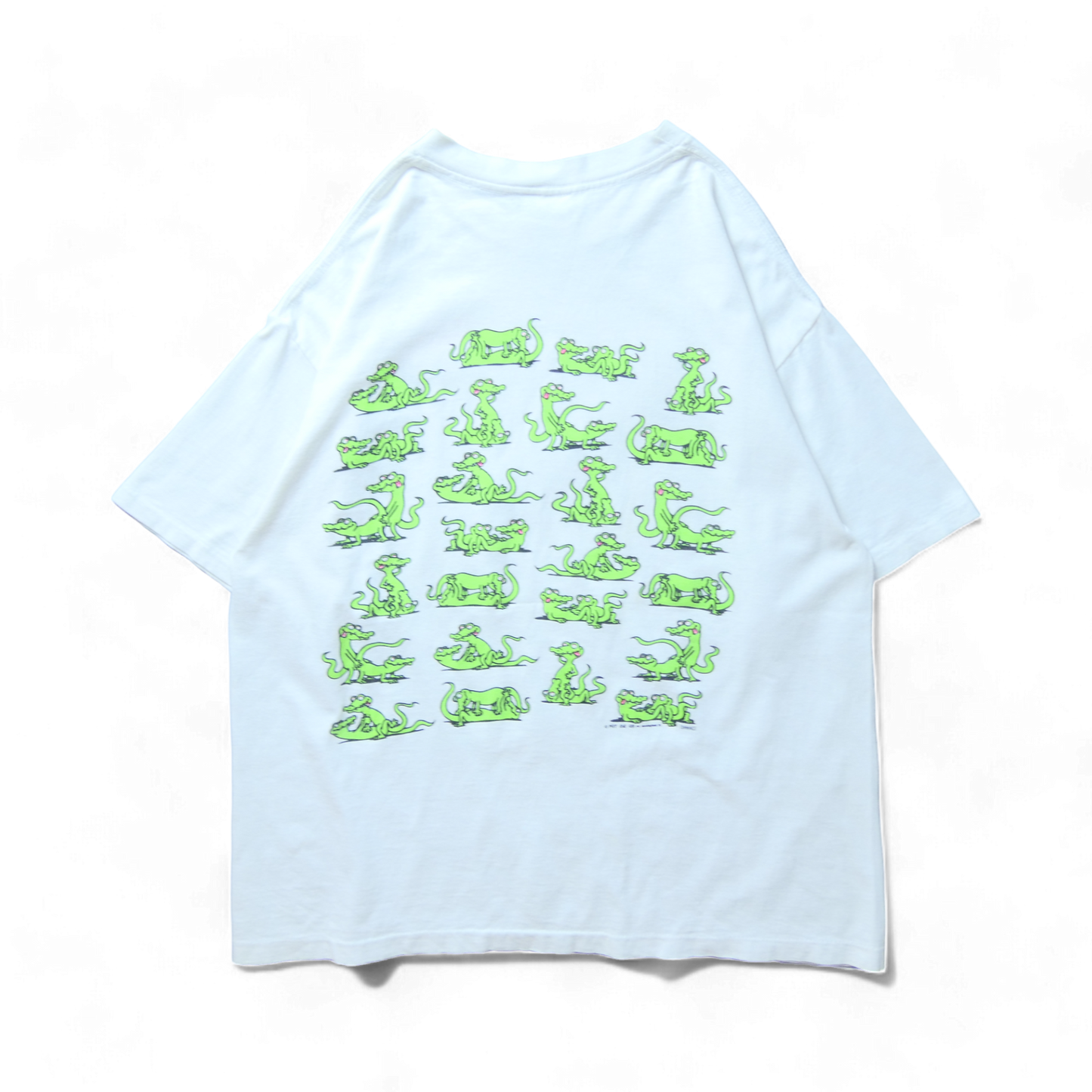 VINTAGE 90s L Erotic Tee -48ways-