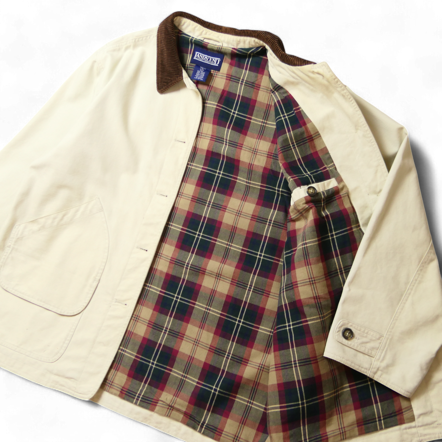 VINTAGE 90-00s XL Hunting Jacket -LAND'S END-