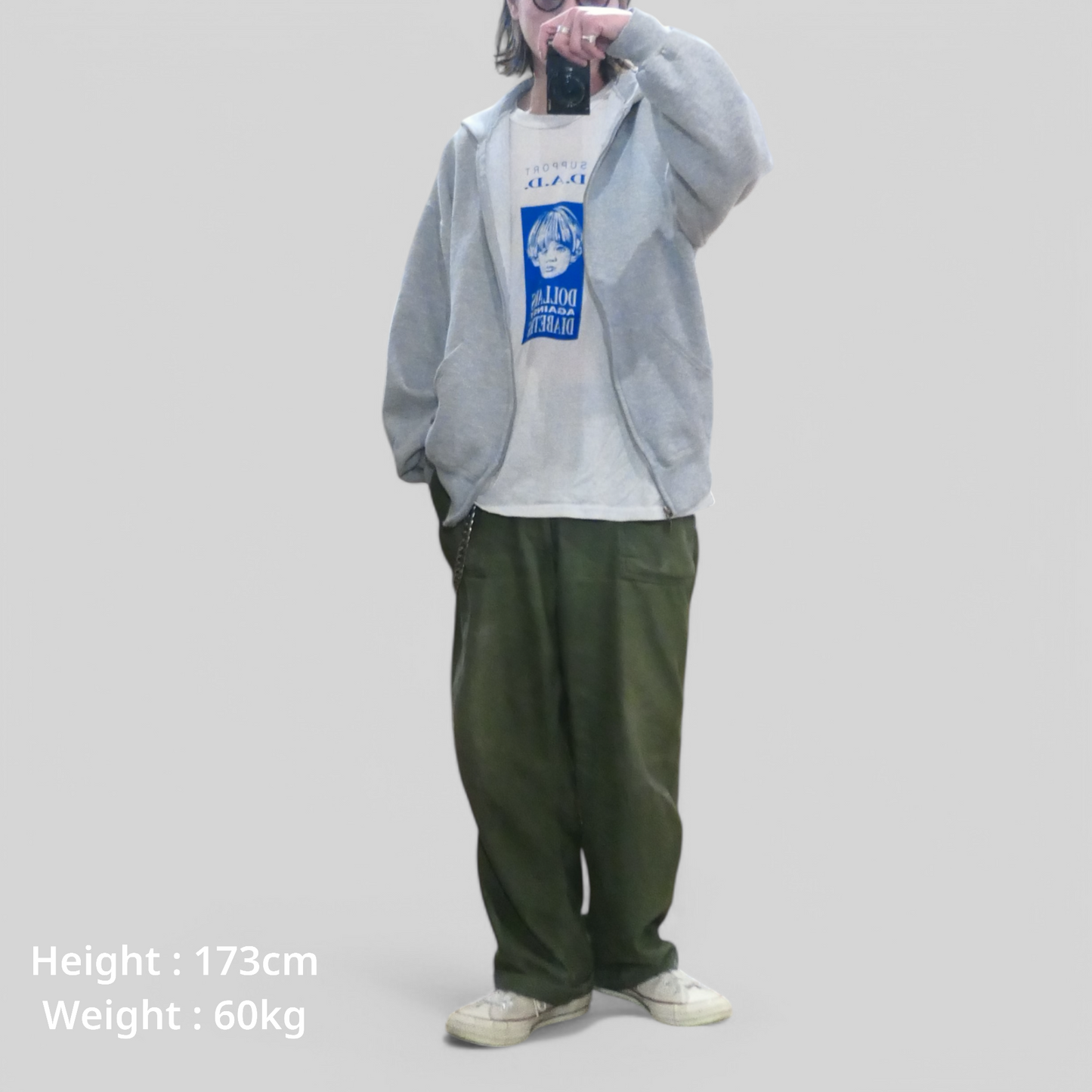 VINTAGE 90s-00s L Fullzip Hoodie -Russell Athletic-