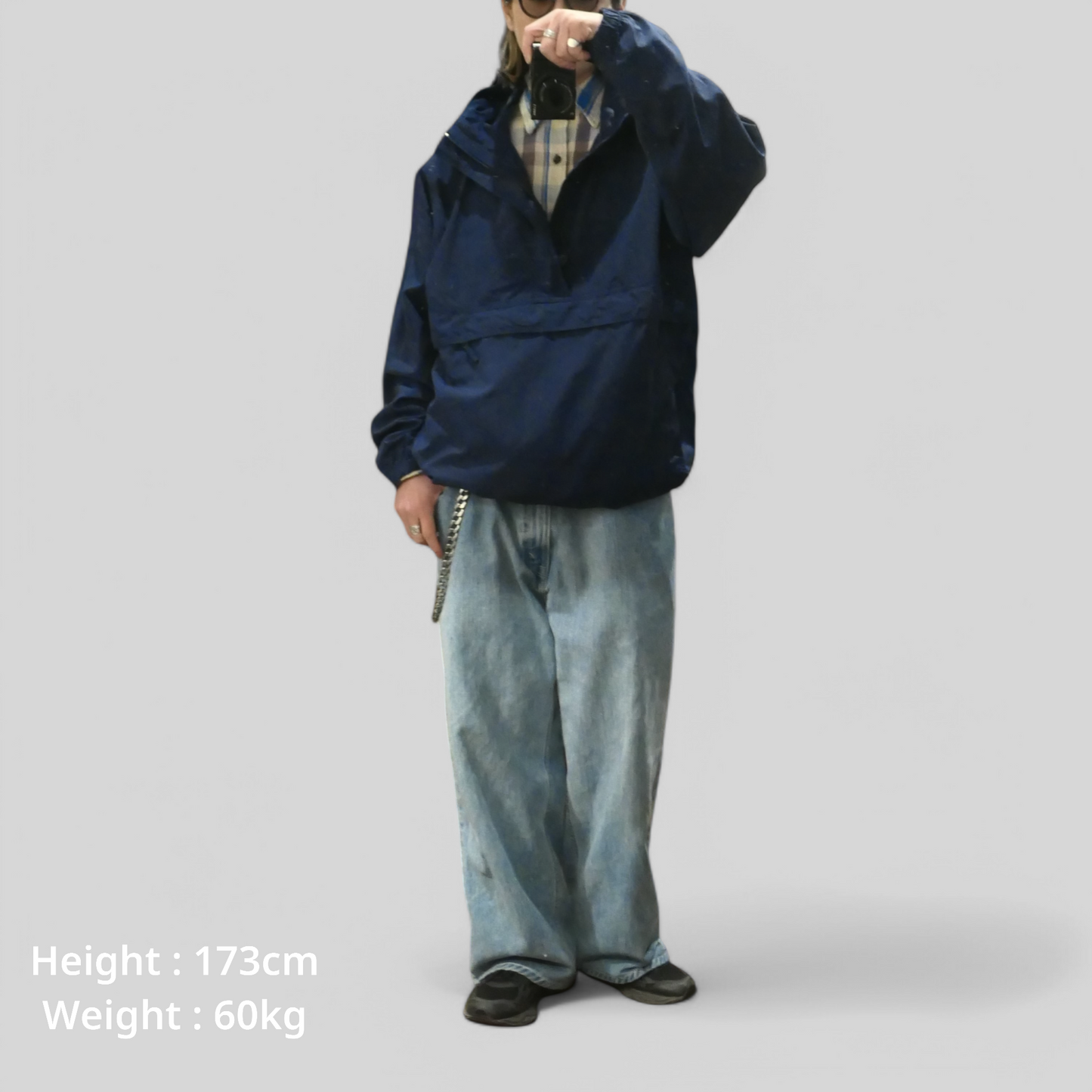 90s-00s L Nylon Anorak Parka -L.L.Bean-
