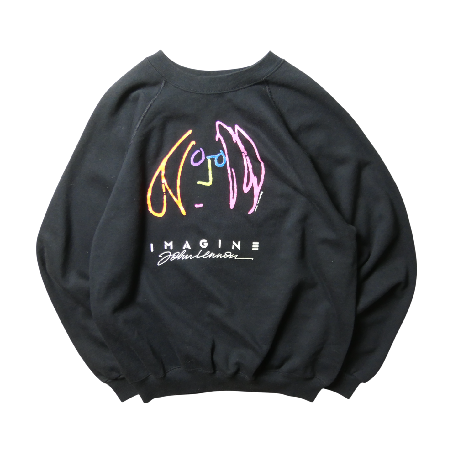 80s XL Artist Sweatshirt "IMAGINE" -John Lennon-