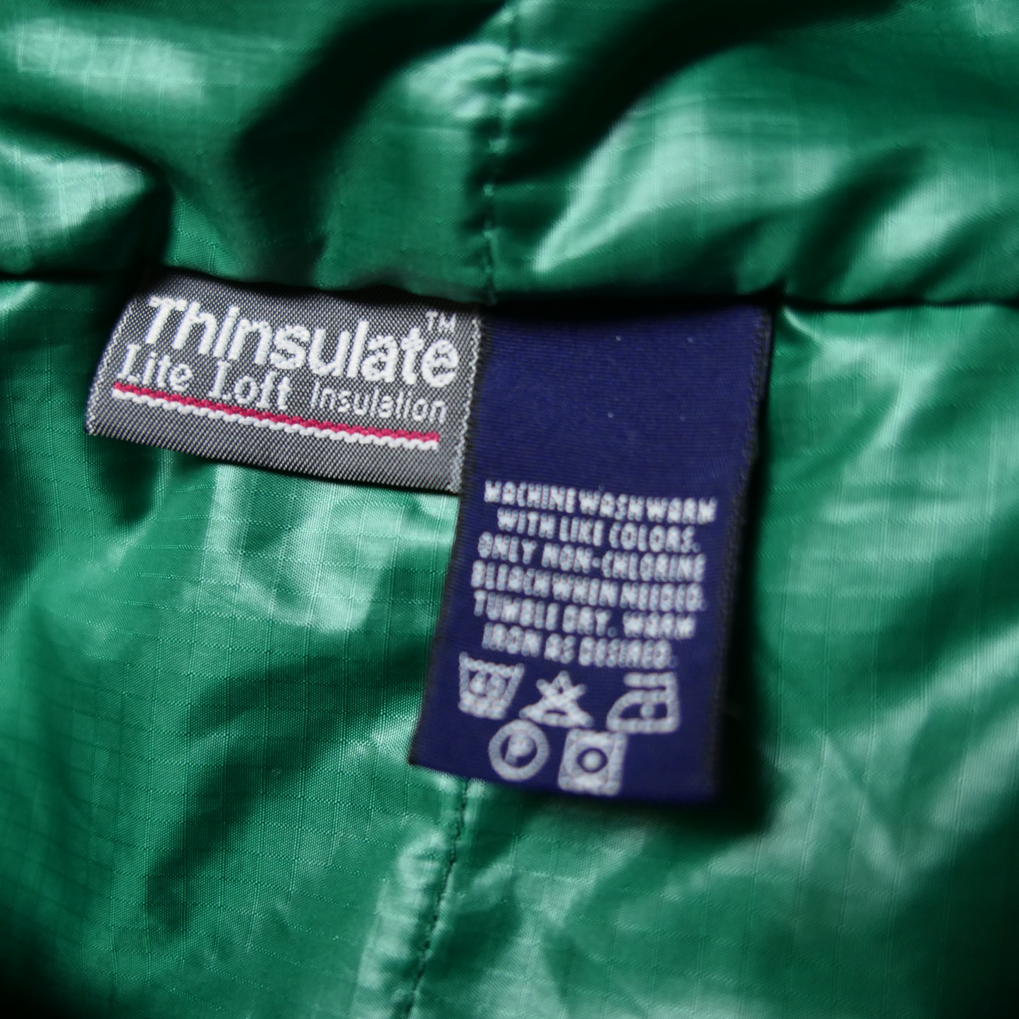 90s L-XL Half Zip Puffer Jacket -EBTEK by EddieBauer-