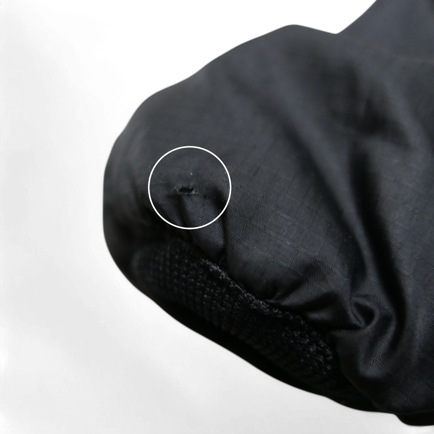 90s L-XL Half Zip Puffer Jacket -EBTEK by EddieBauer-