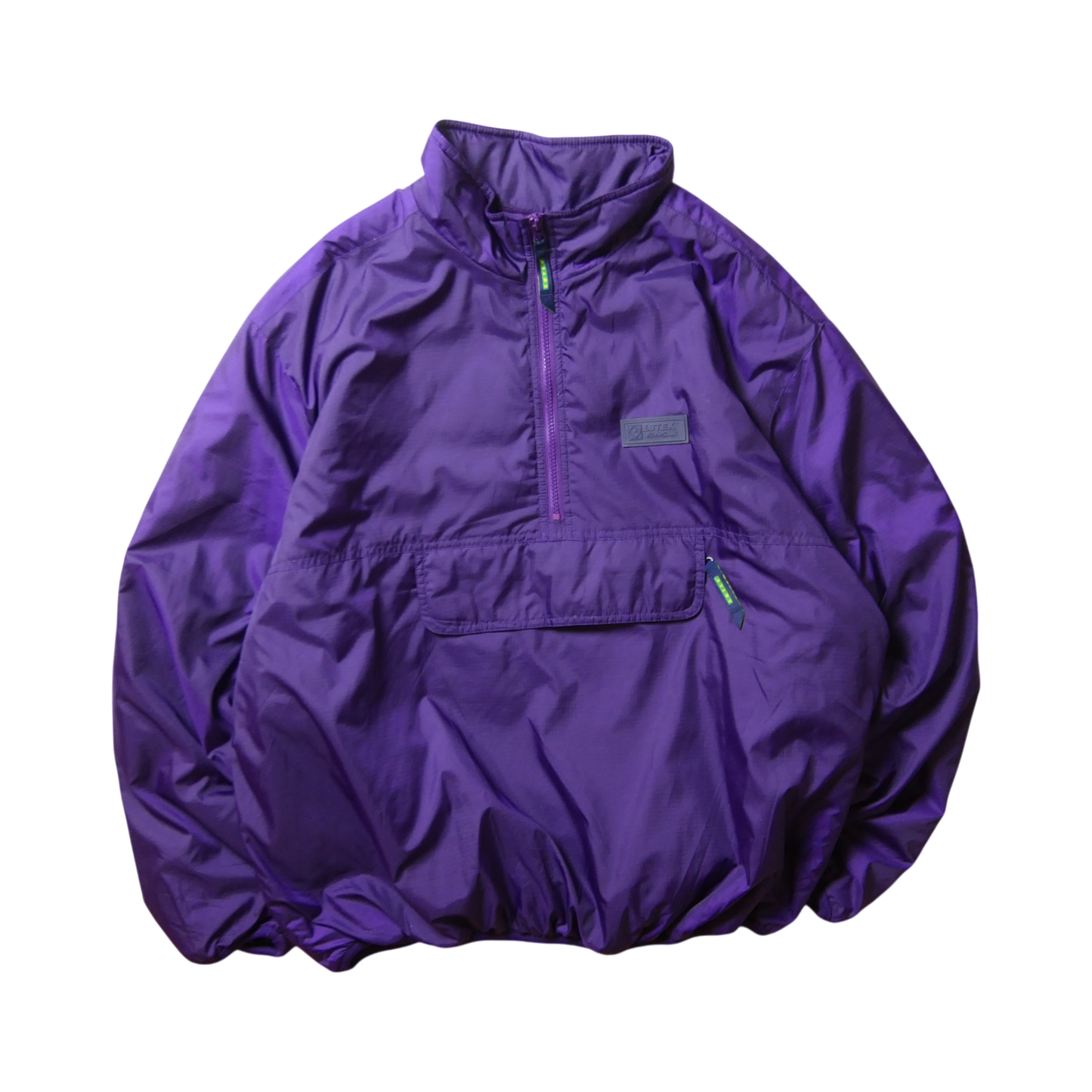 90s XL-XXL Half Zip Puffer Jacket -EBTEK by EddieBauer-