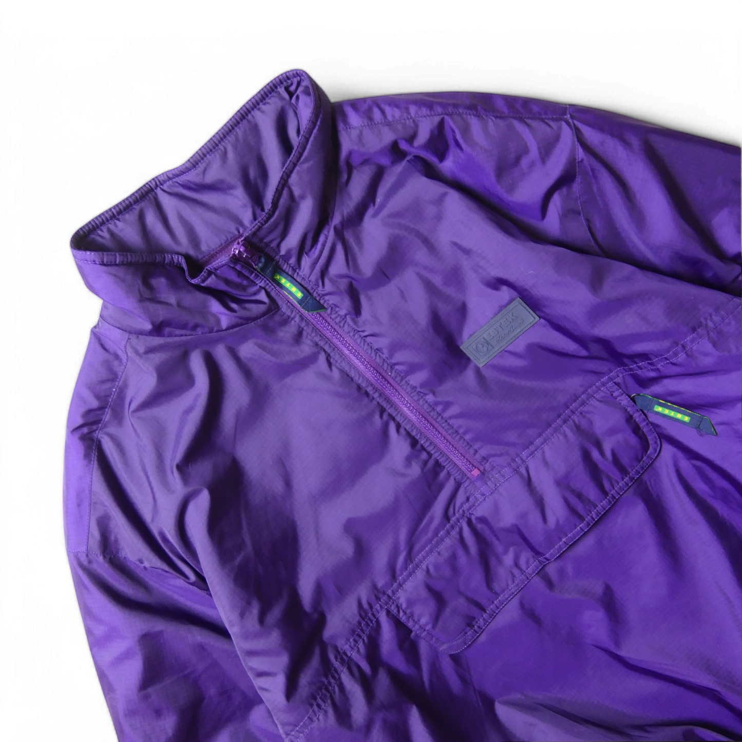 90s XL-XXL Half Zip Puffer Jacket -EBTEK by EddieBauer-