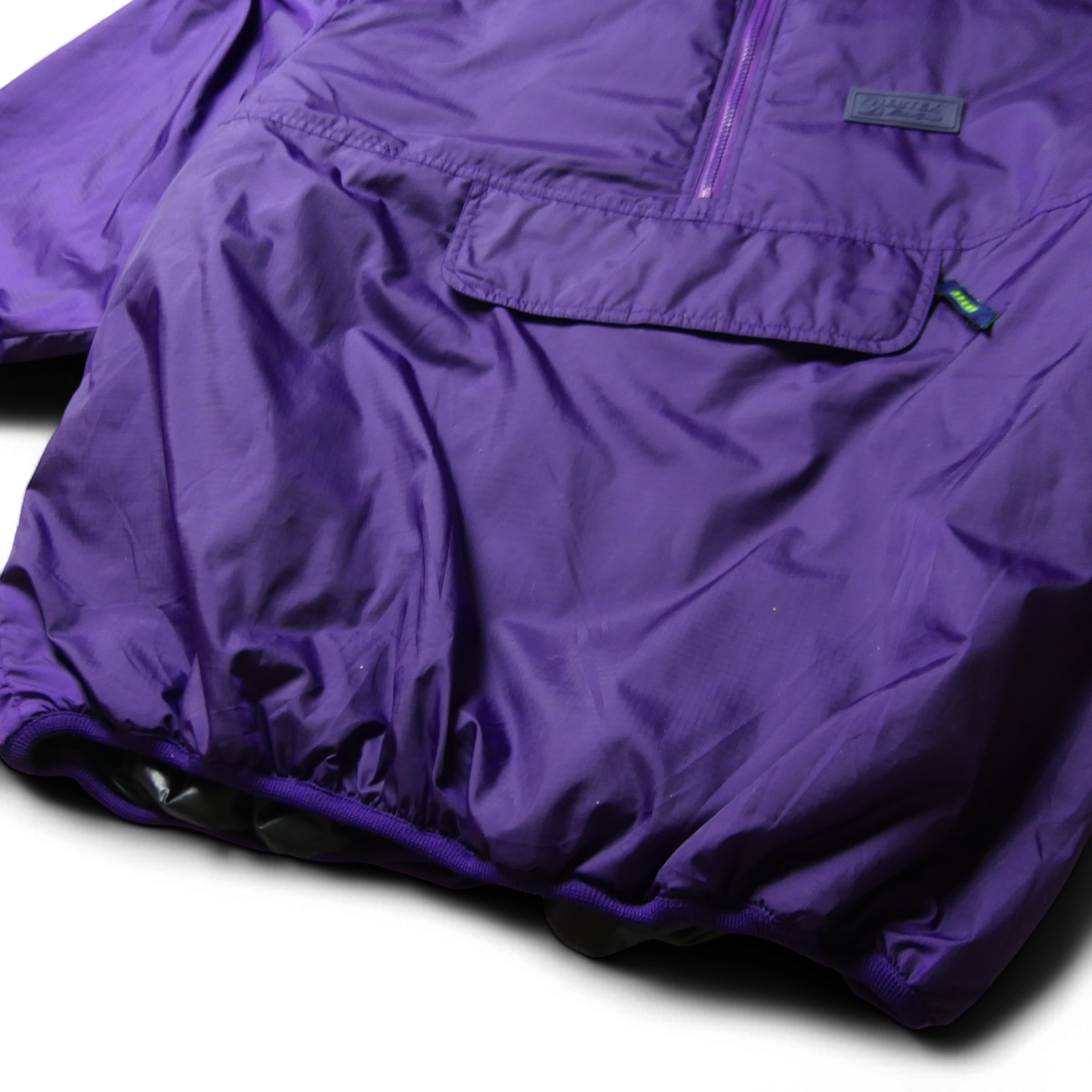 90s XL-XXL Half Zip Puffer Jacket -EBTEK by EddieBauer-