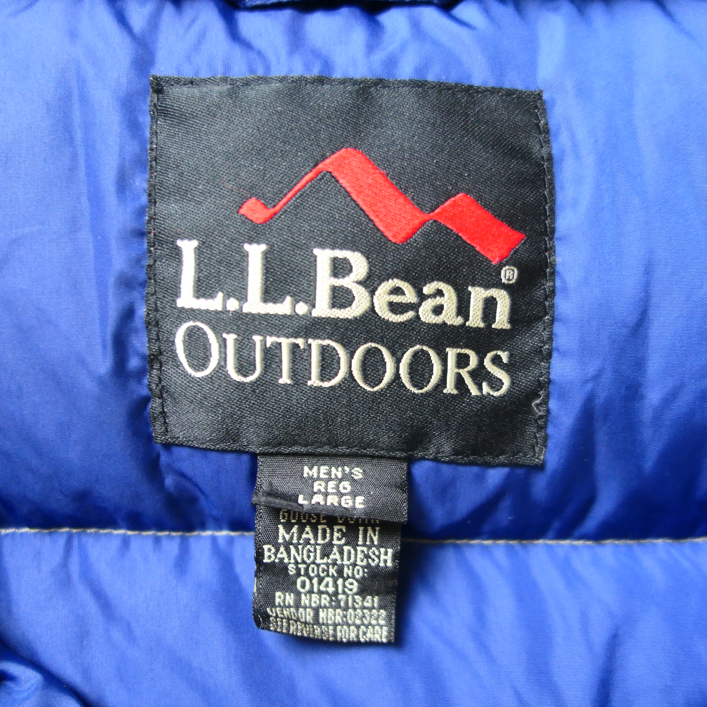 90~00s L Down Vest -L.L.Bean OUTDOORS-