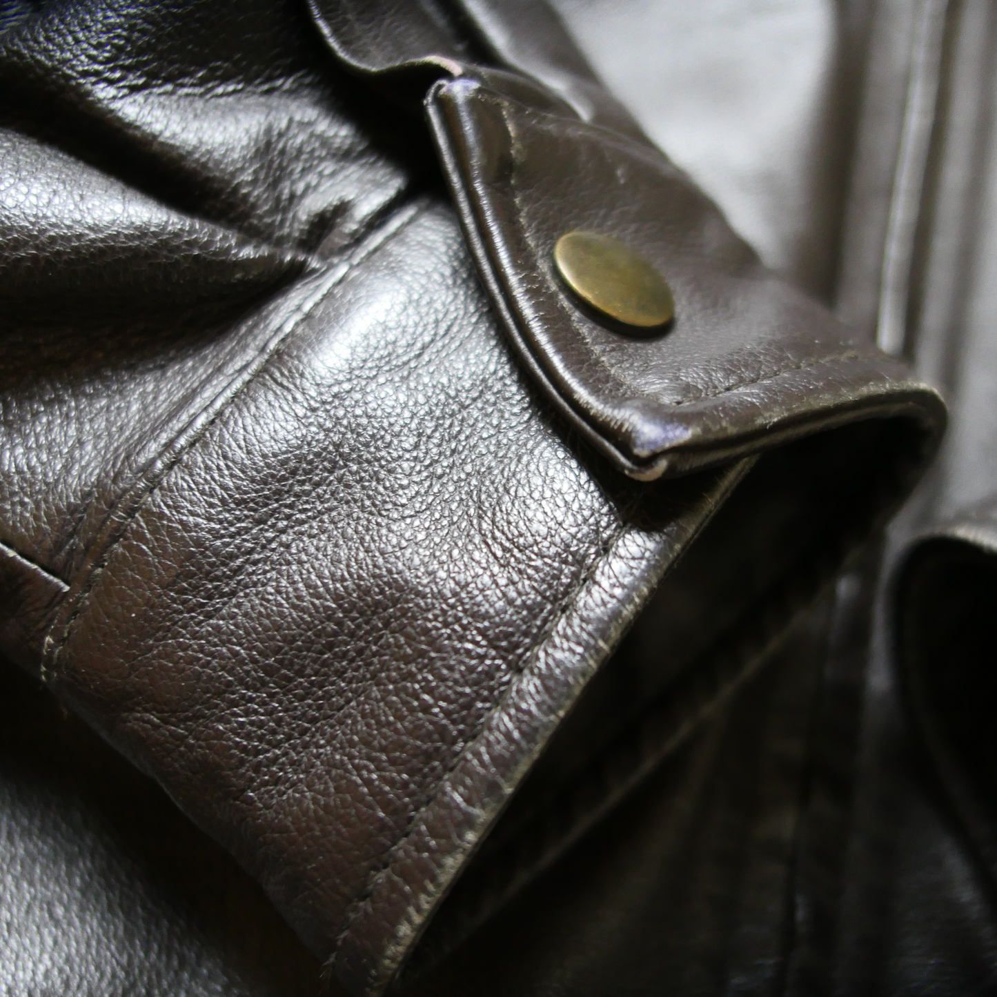 90~00s XL Leather Jacket -St.John's Bay-