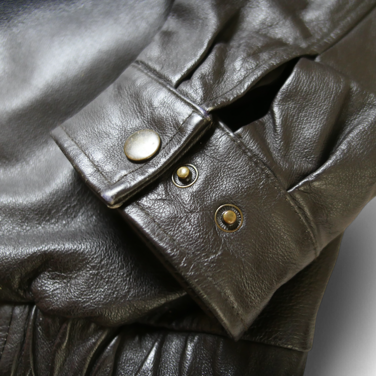90~00s XL Leather Jacket -St.John's Bay-