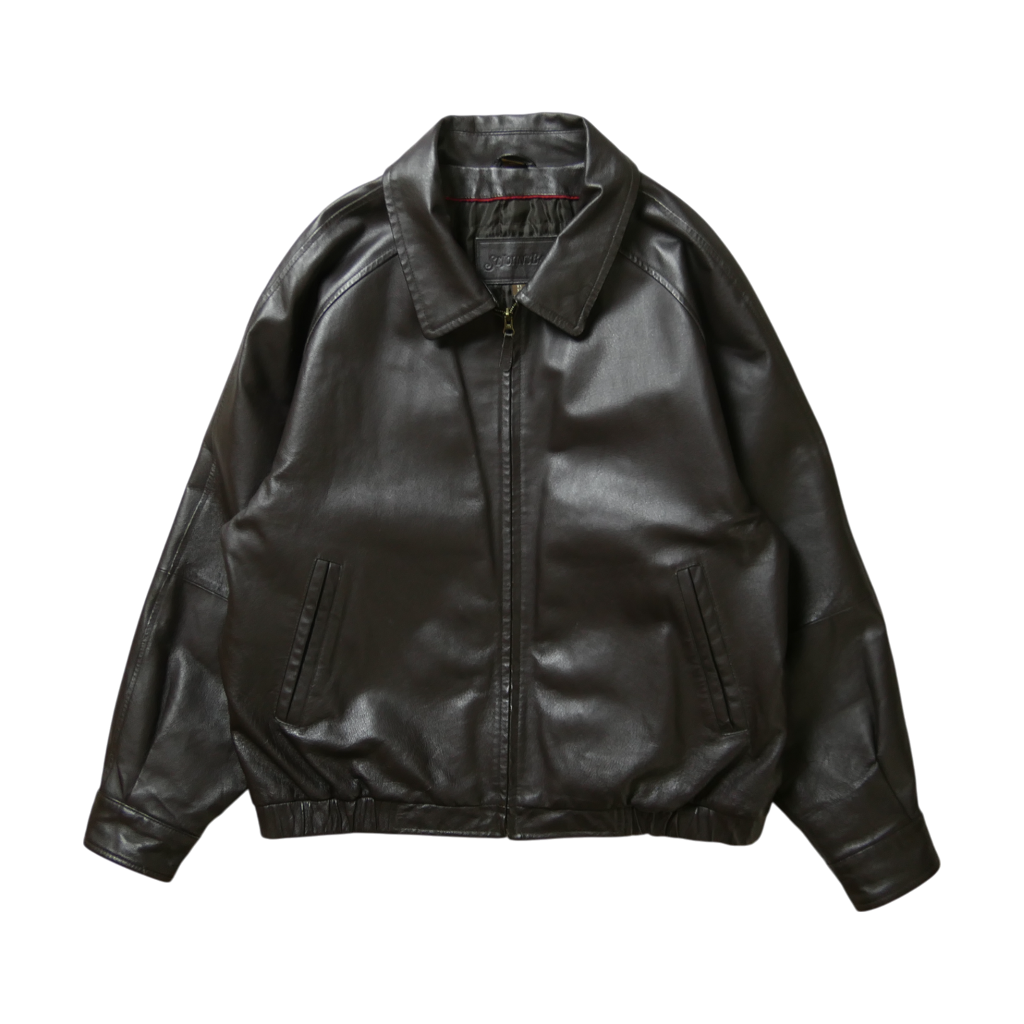 90~00s XL Leather Jacket -St.John's Bay-