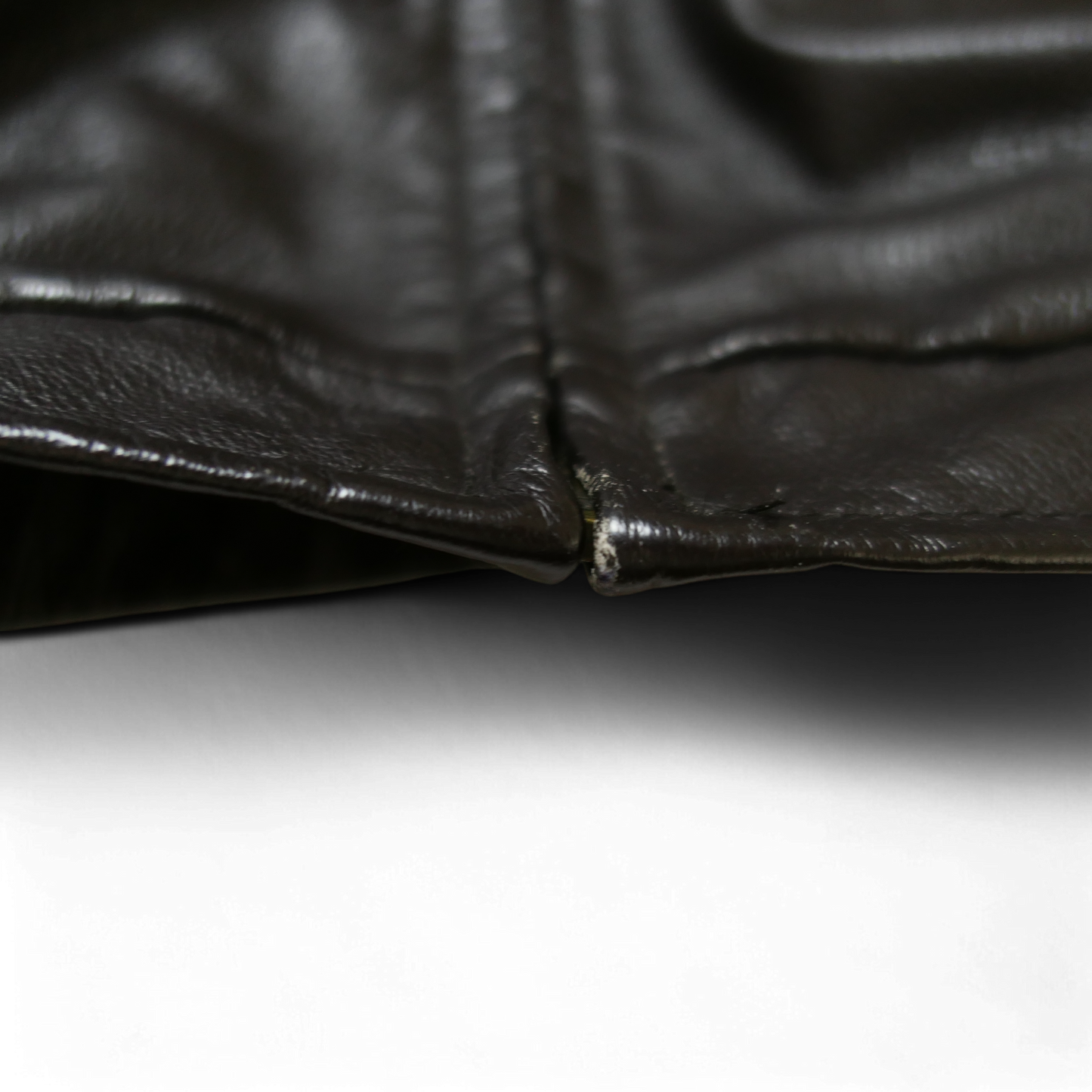 90~00s XL Leather Jacket -St.John's Bay-