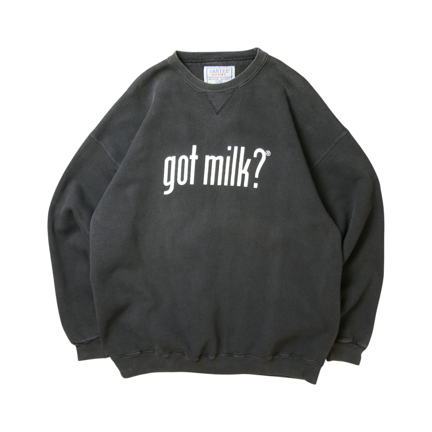 90s XL Message Sweatshirt -got milk?-