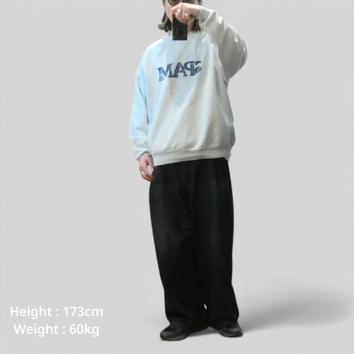 90s~00s XL Promotion Sweatshirt -SPAM-