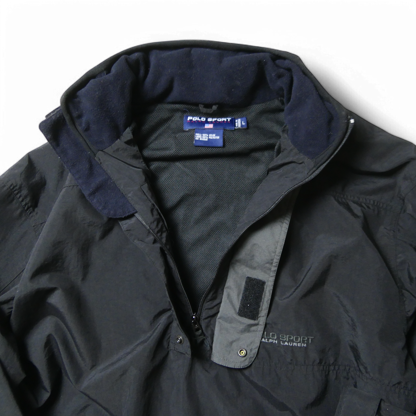 90s Halfzip Nylon Jacket -POLO SPORT-