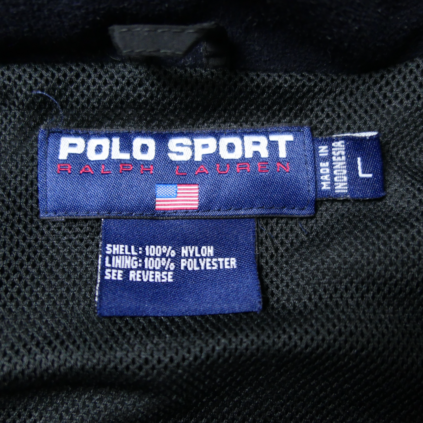 90s Halfzip Nylon Jacket -POLO SPORT-