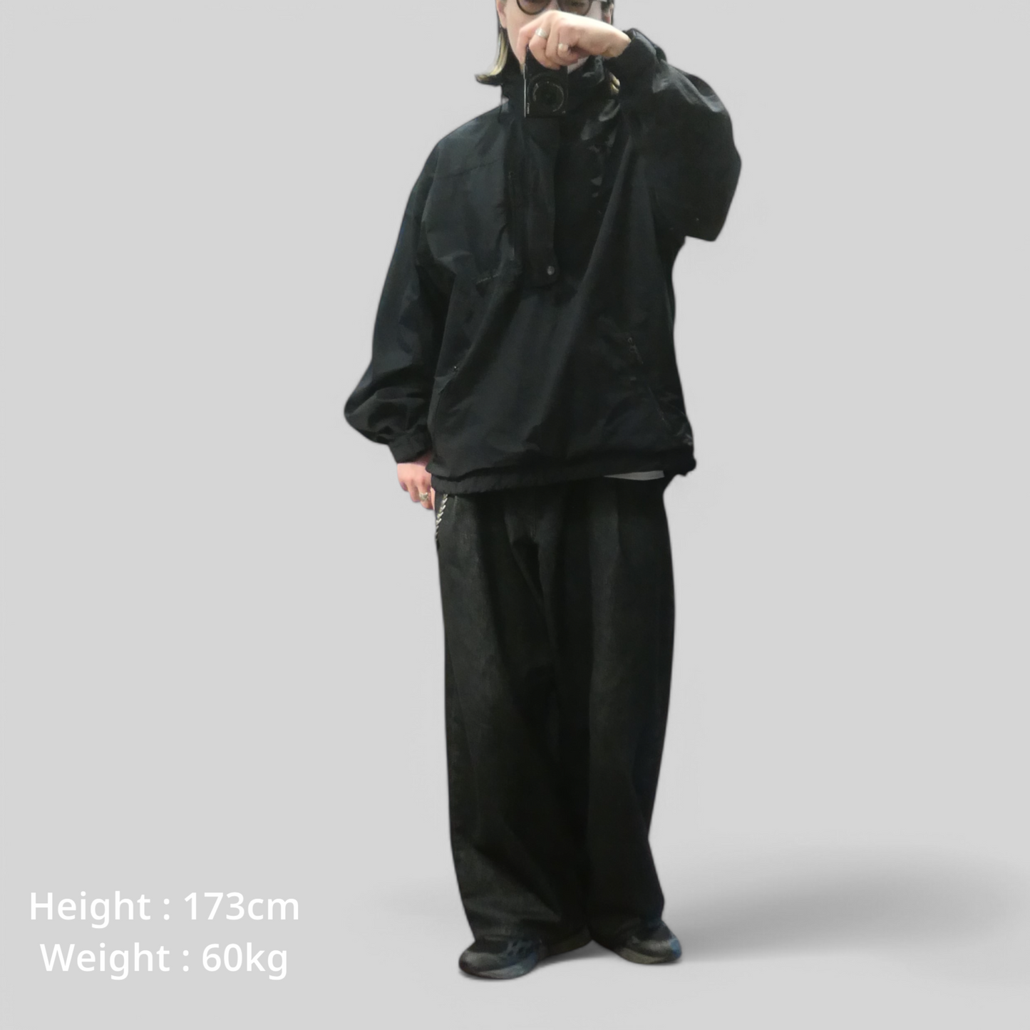 90s Halfzip Nylon Jacket -POLO SPORT-