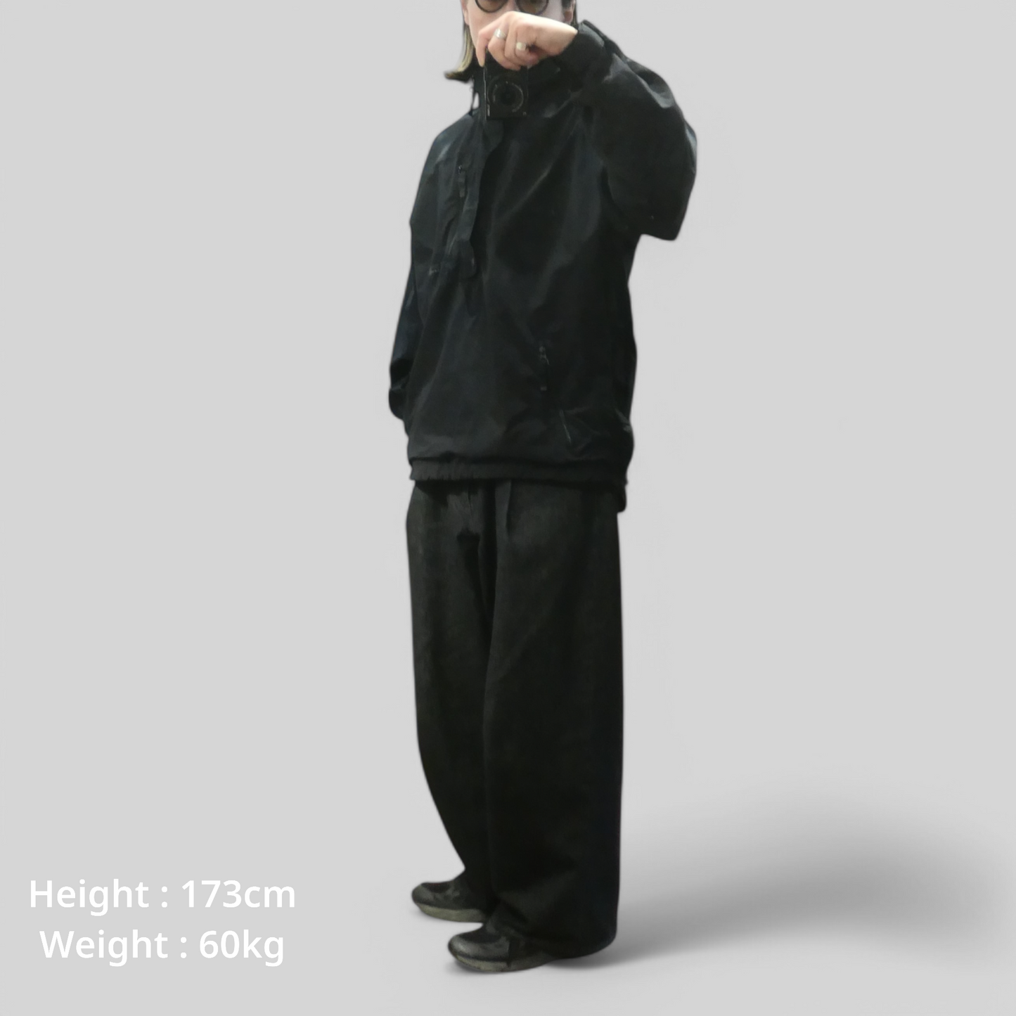 90s Halfzip Nylon Jacket -POLO SPORT-