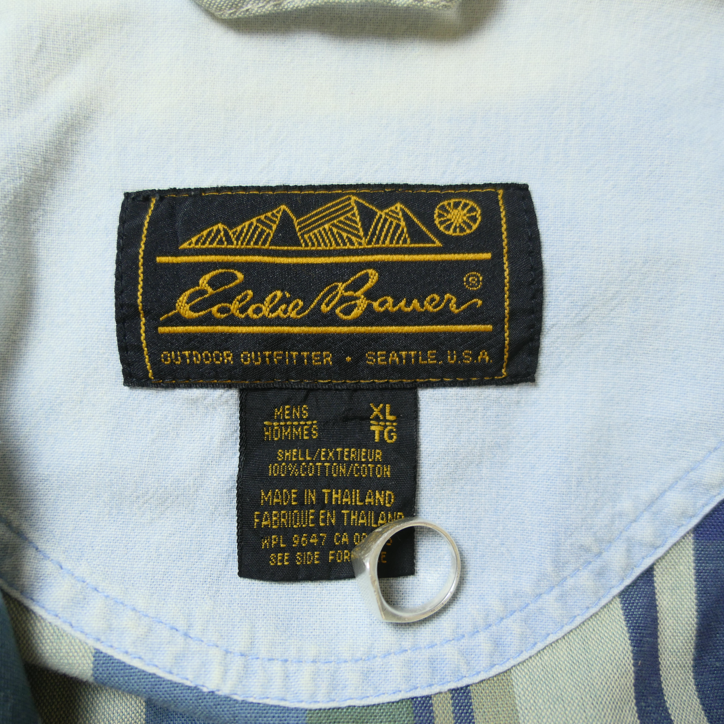 90s Plaid Cotton Anorak Parka -EddieBauer-