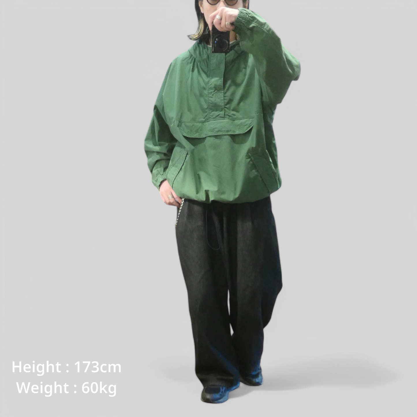 90s Cotton Anorak Parka -GAP-