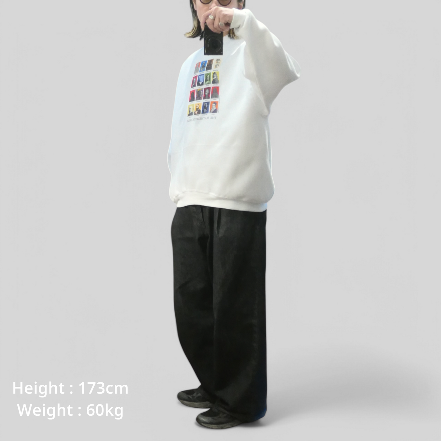 80s~90s Art Sweatshirt -The Mathematicians-