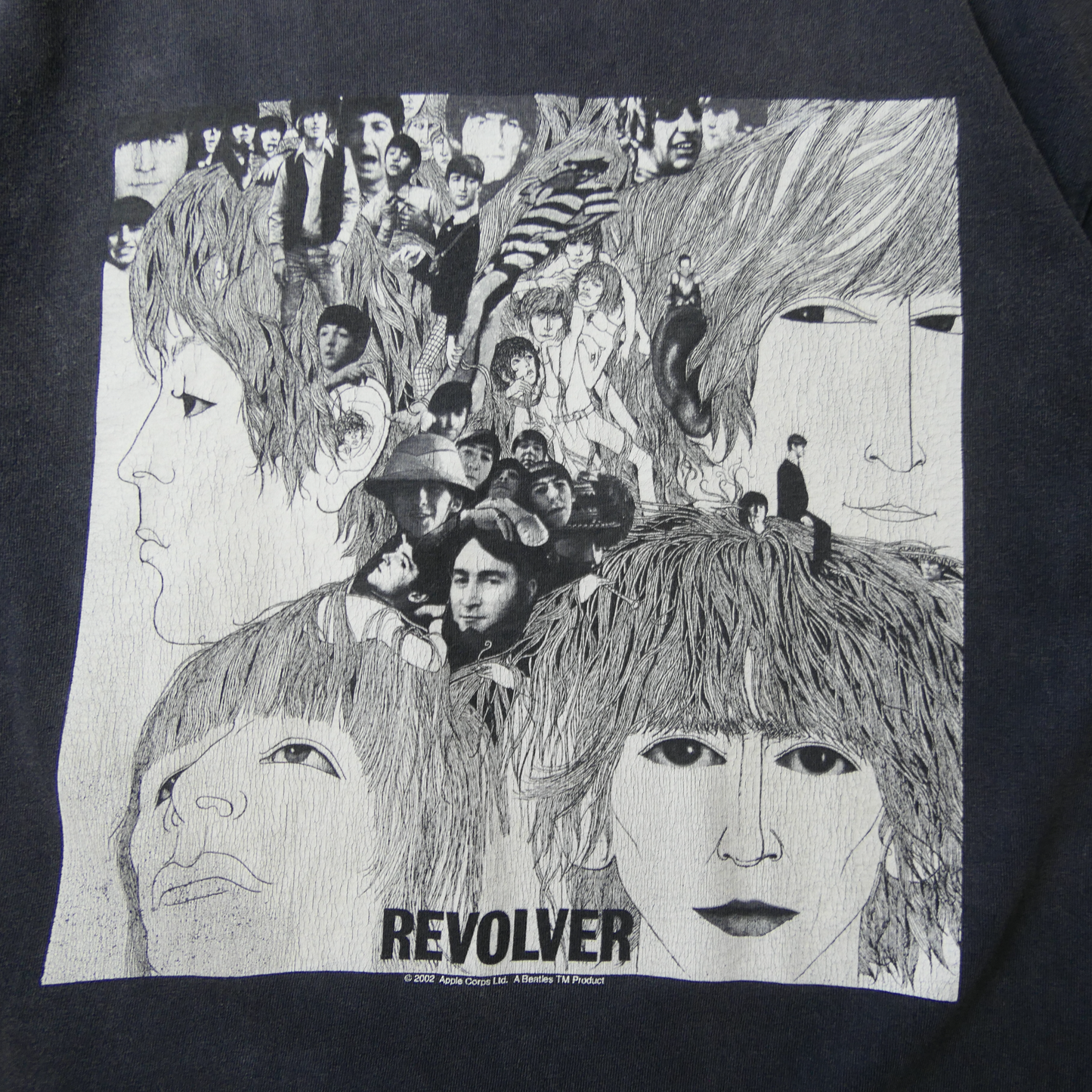 00s Rock Band Tee "REVOLVER" -The Beatles-