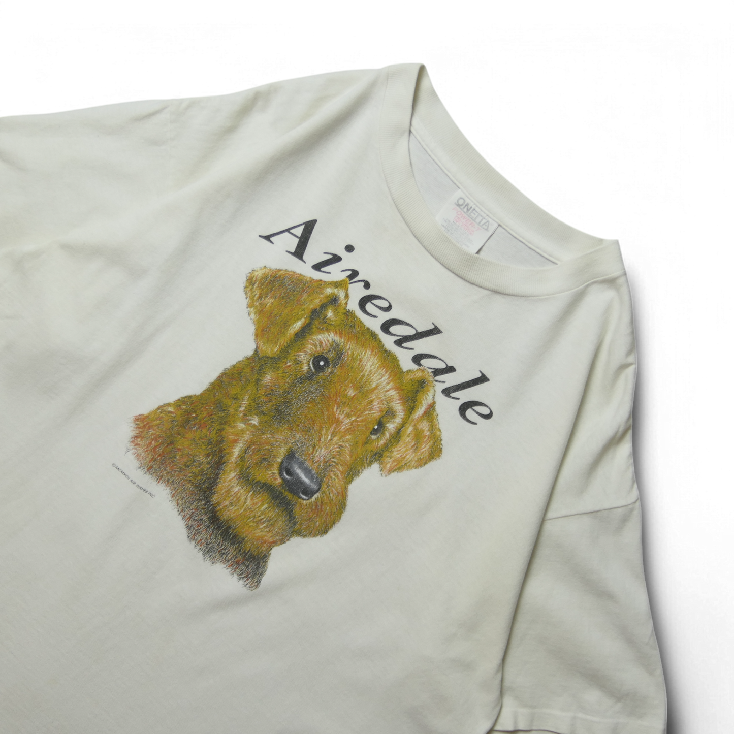 90s Dog Tee -AIRDALE-