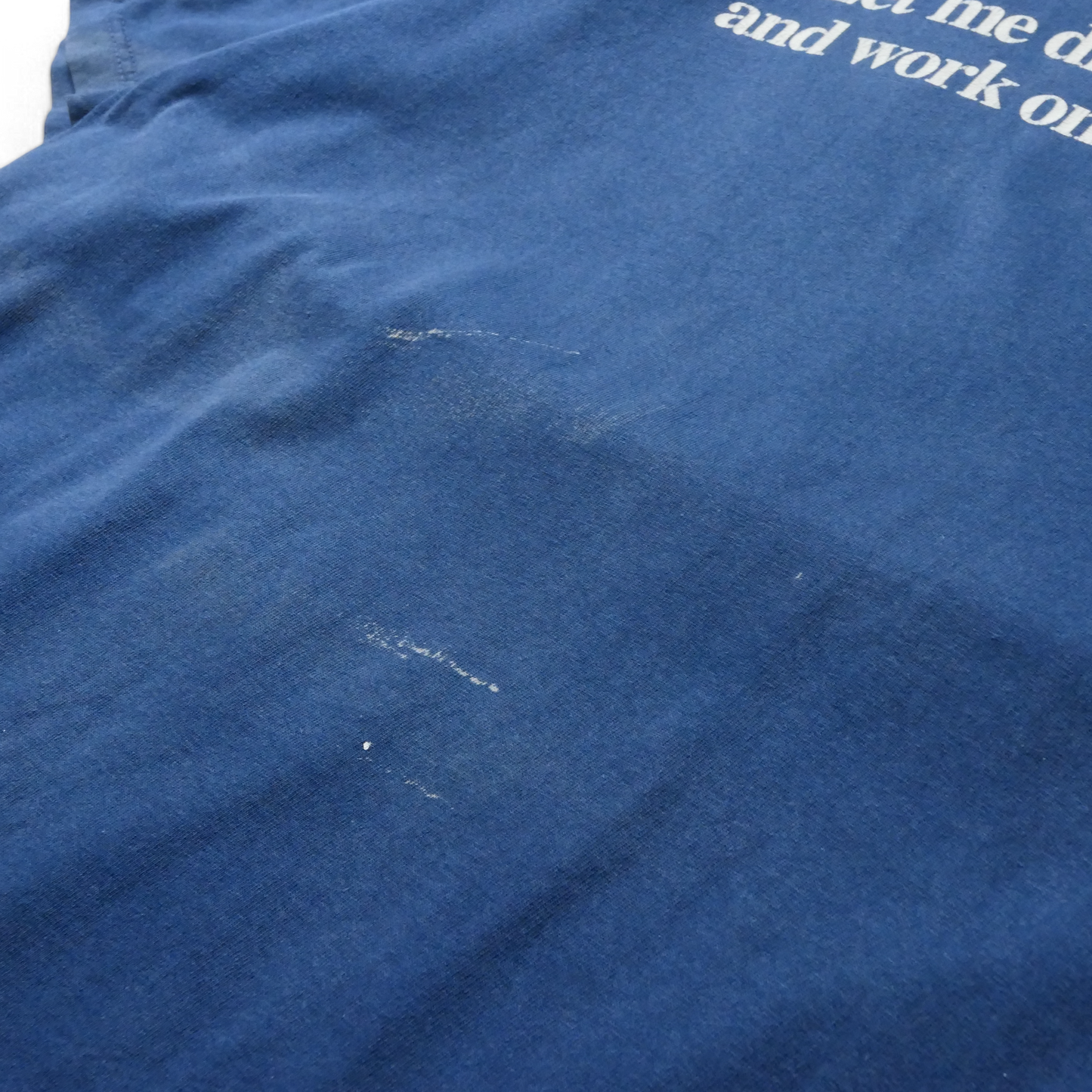 00s Message Tee "work on your problem"