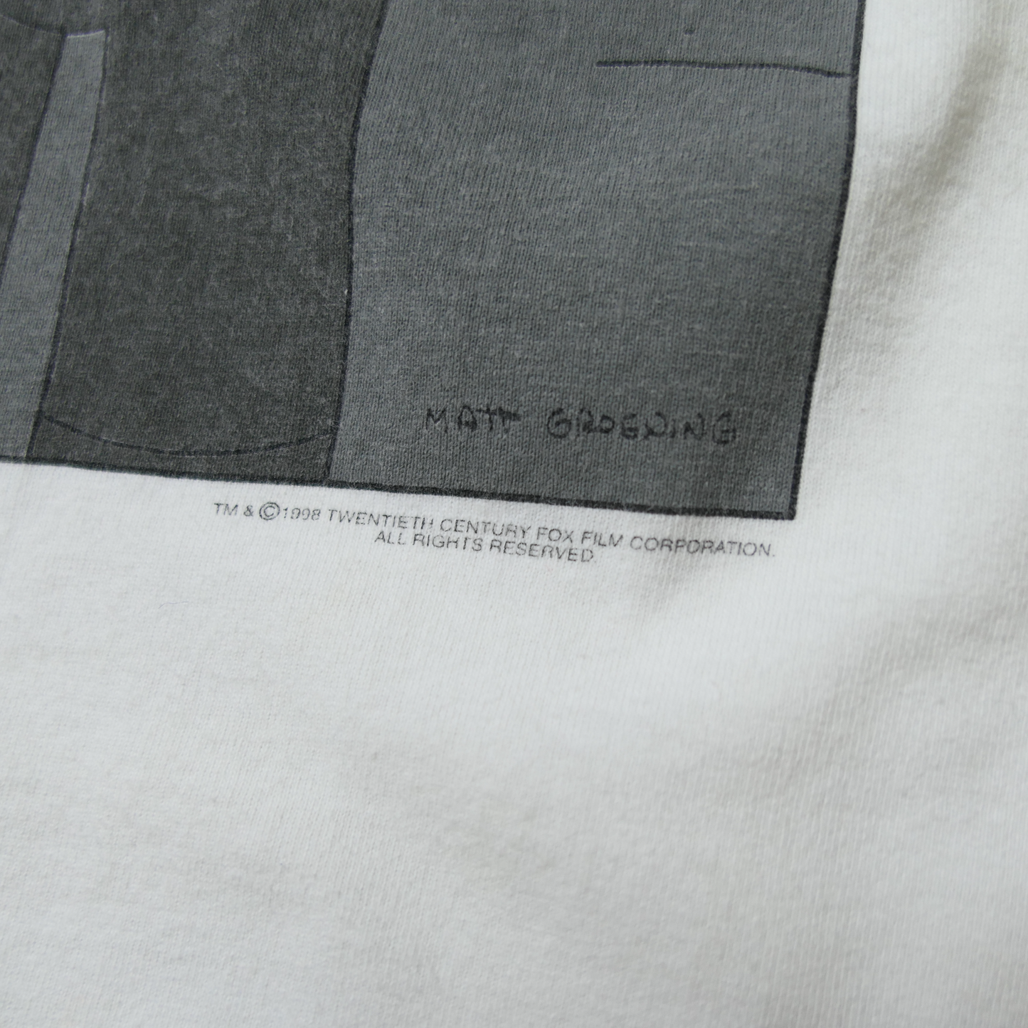 90s "J.CREW" Parody Tee -The Simpsons-