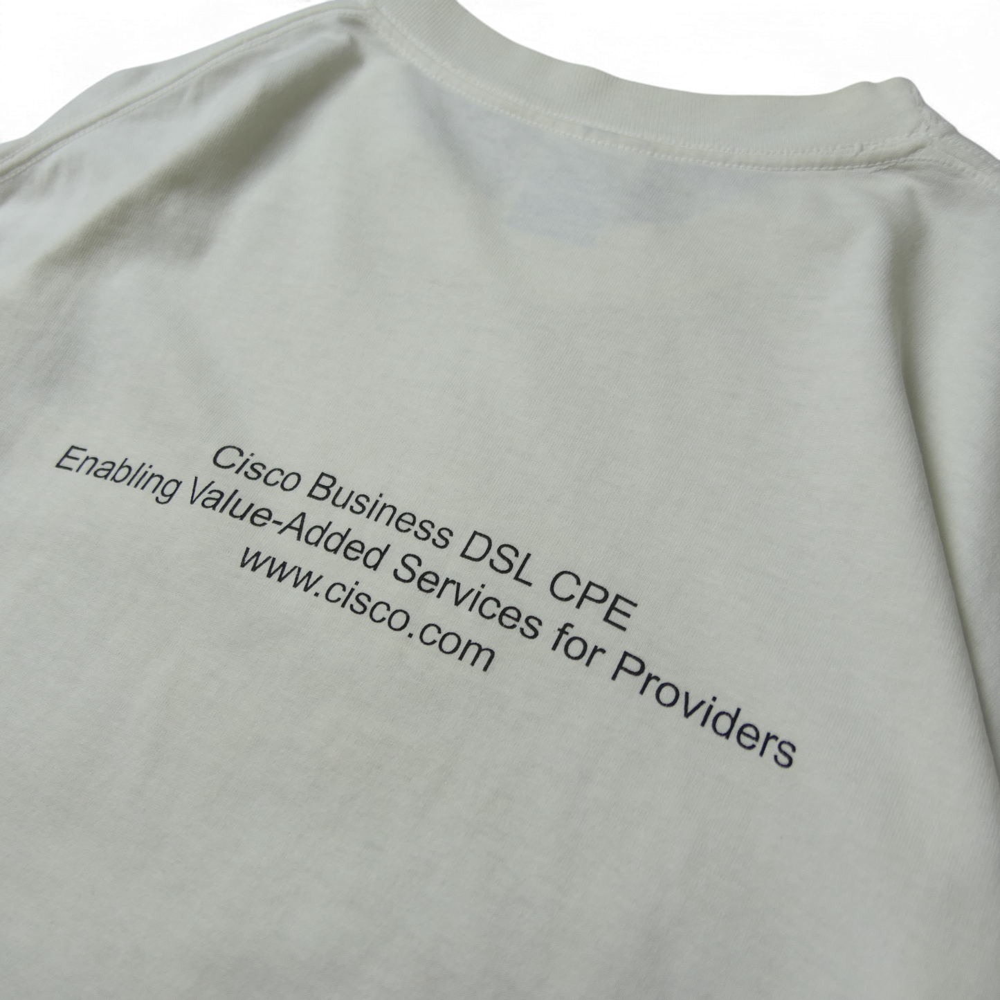 90s~00s L/S Promotion Tee -CISCO SYSTEMS-