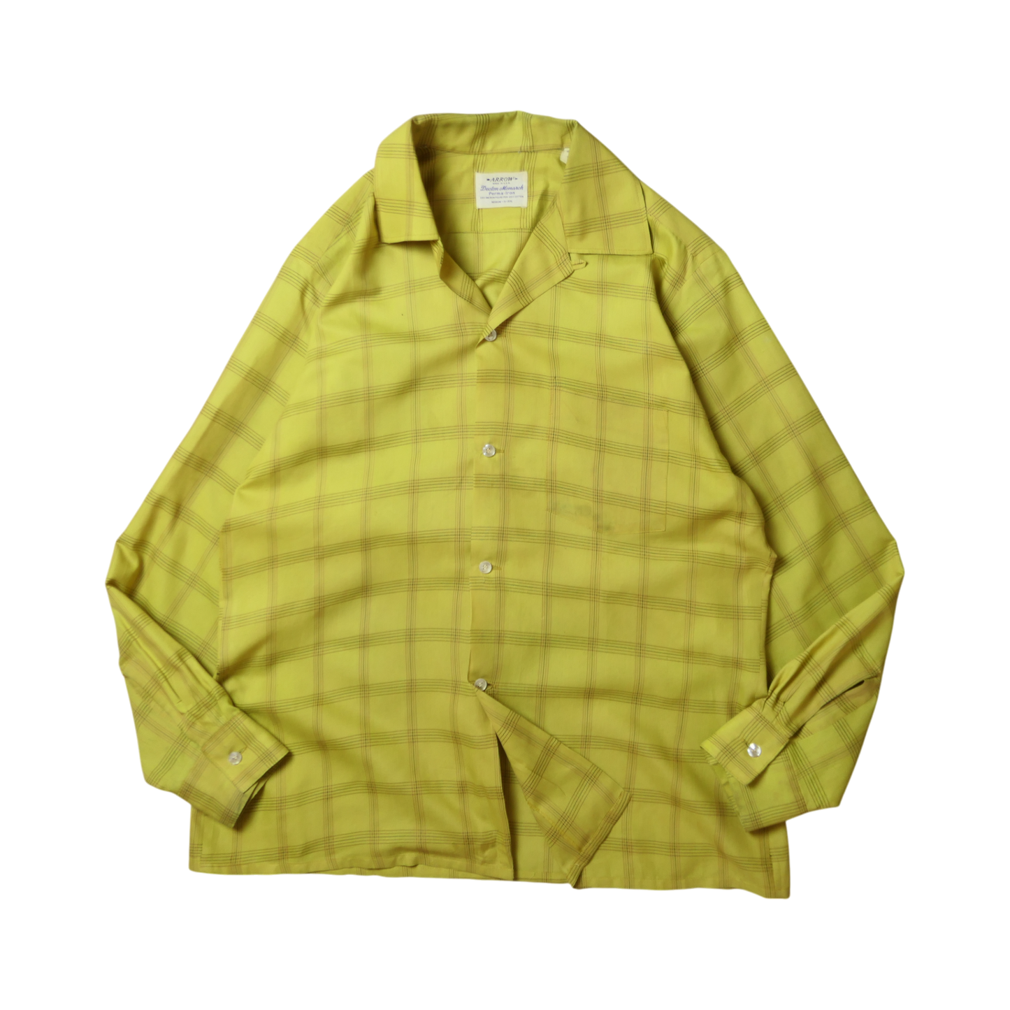 60s Loop Collar Shirt -Arrow-