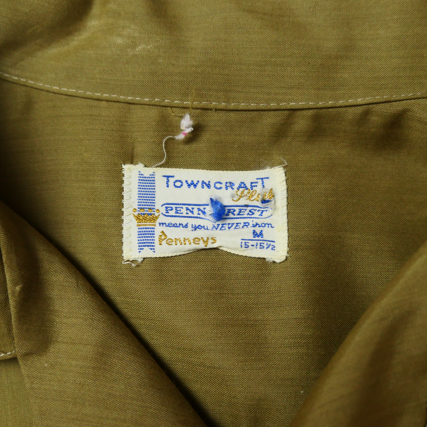 60s Loop Collar Shirt -Pennys TOWNCRAFT-