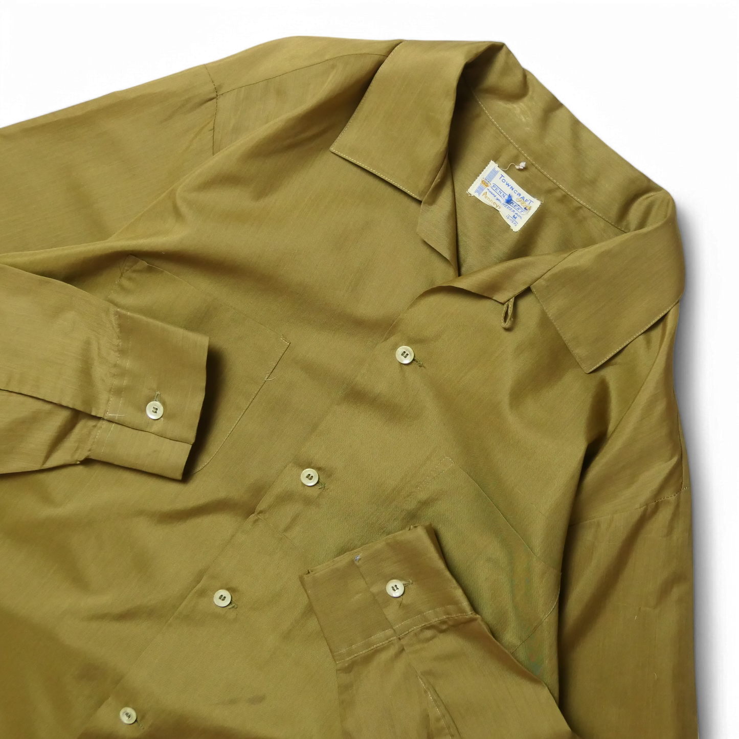 60s Loop Collar Shirt -Pennys TOWNCRAFT-