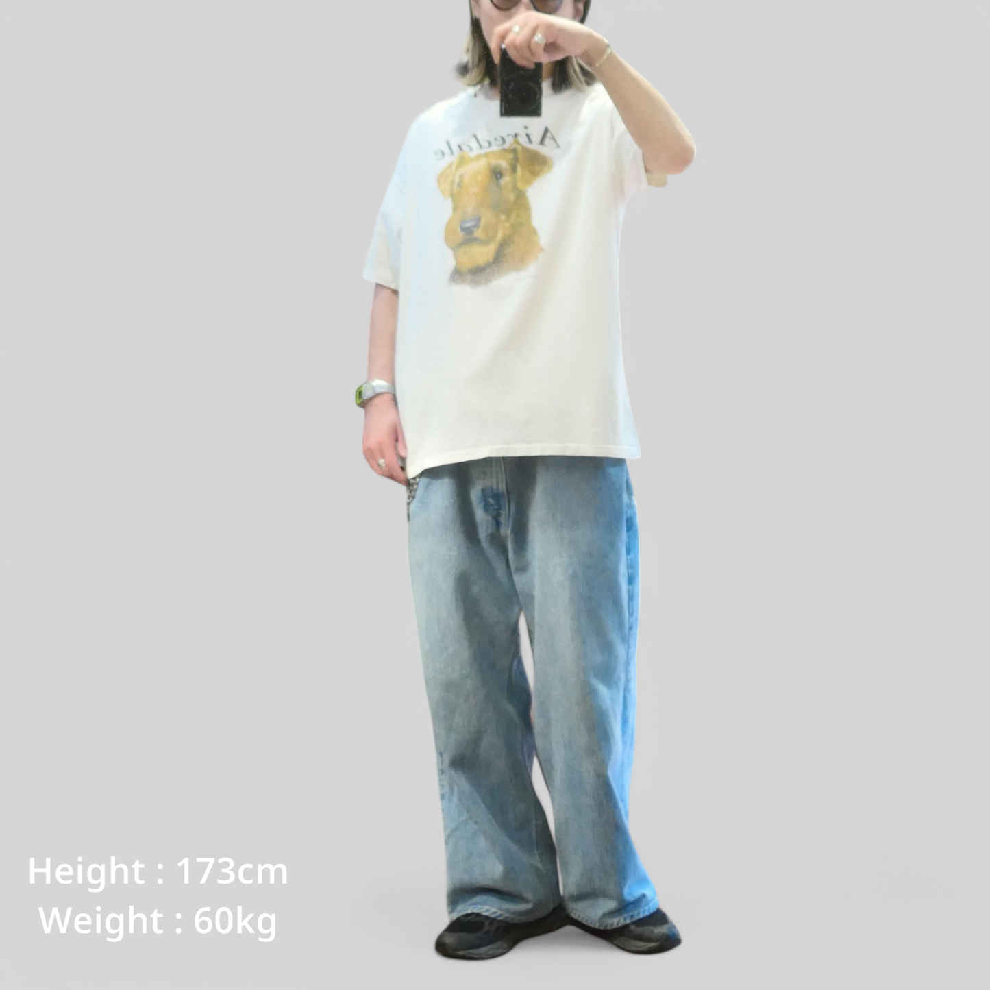 90s Dog Tee -AIRDALE-