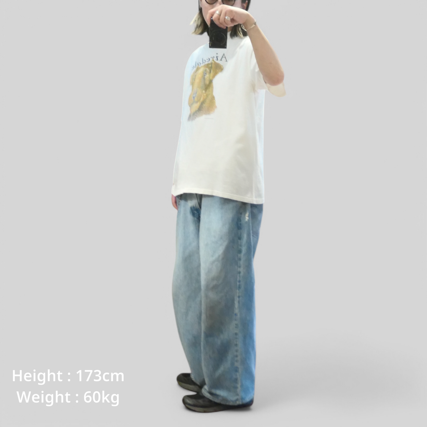 90s Dog Tee -AIRDALE-