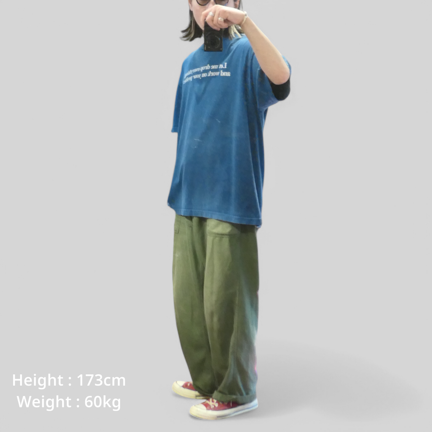 00s Message Tee "work on your problem"
