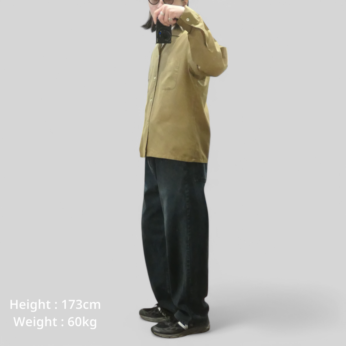 60s Loop Collar Shirt -Pennys TOWNCRAFT-