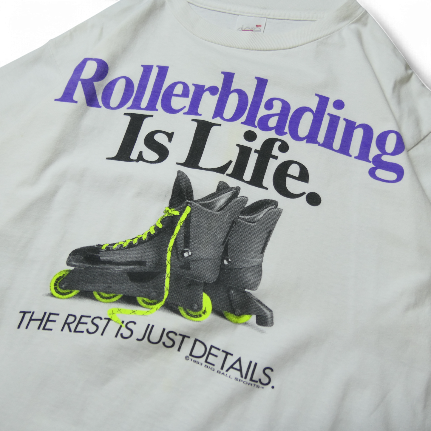 90s "○○ is Life." Tee -BIG BALL SPORTS-