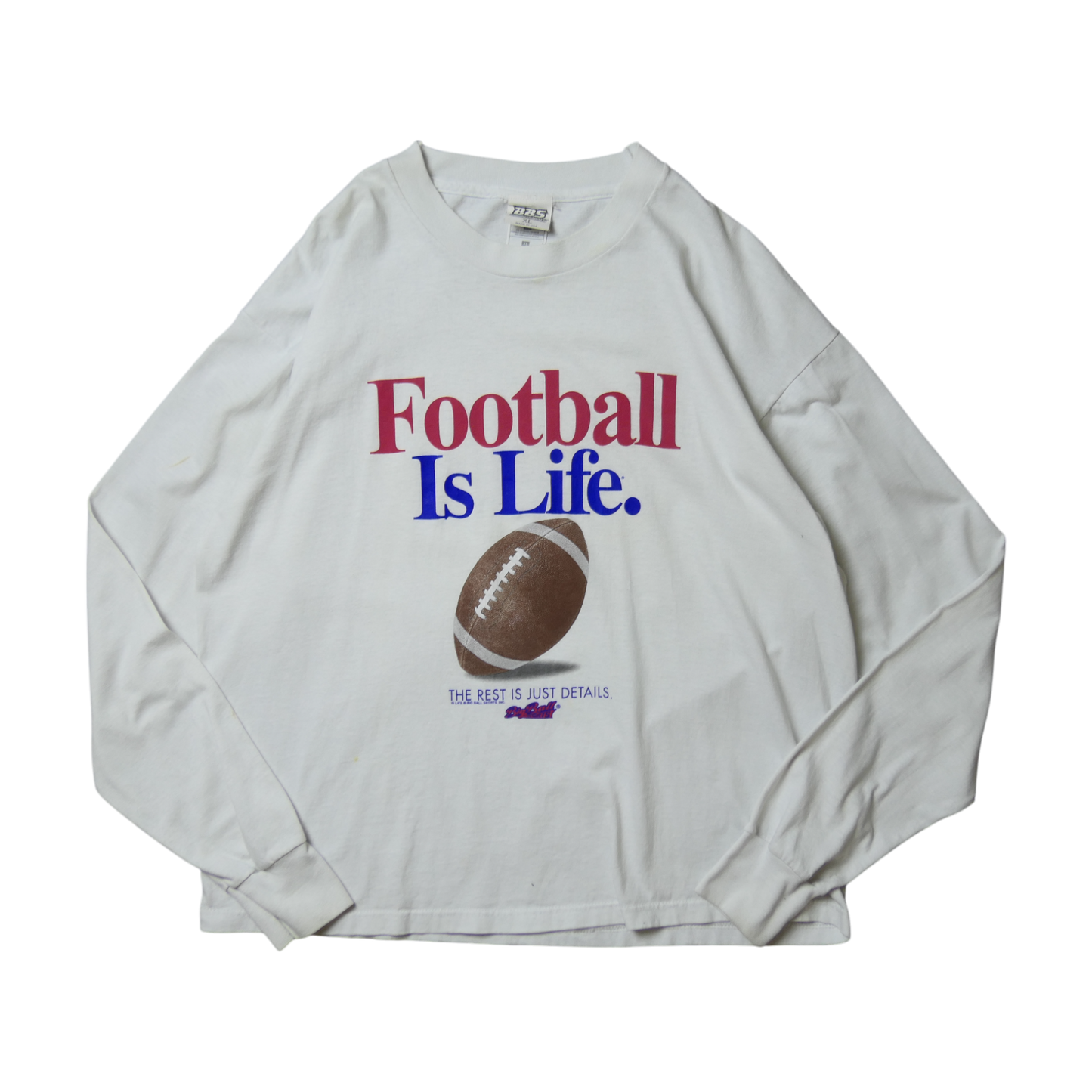90s-00s "○○ is Life." Tee -BIG BALL SPORTS-