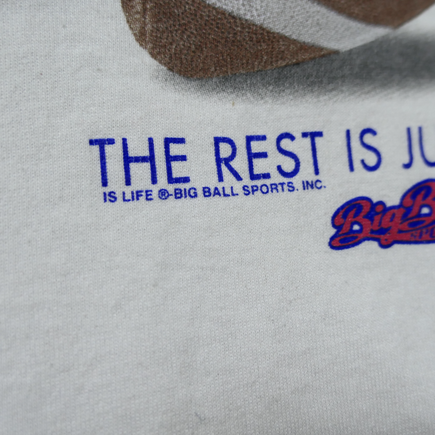 90s-00s "○○ is Life." Tee -BIG BALL SPORTS-