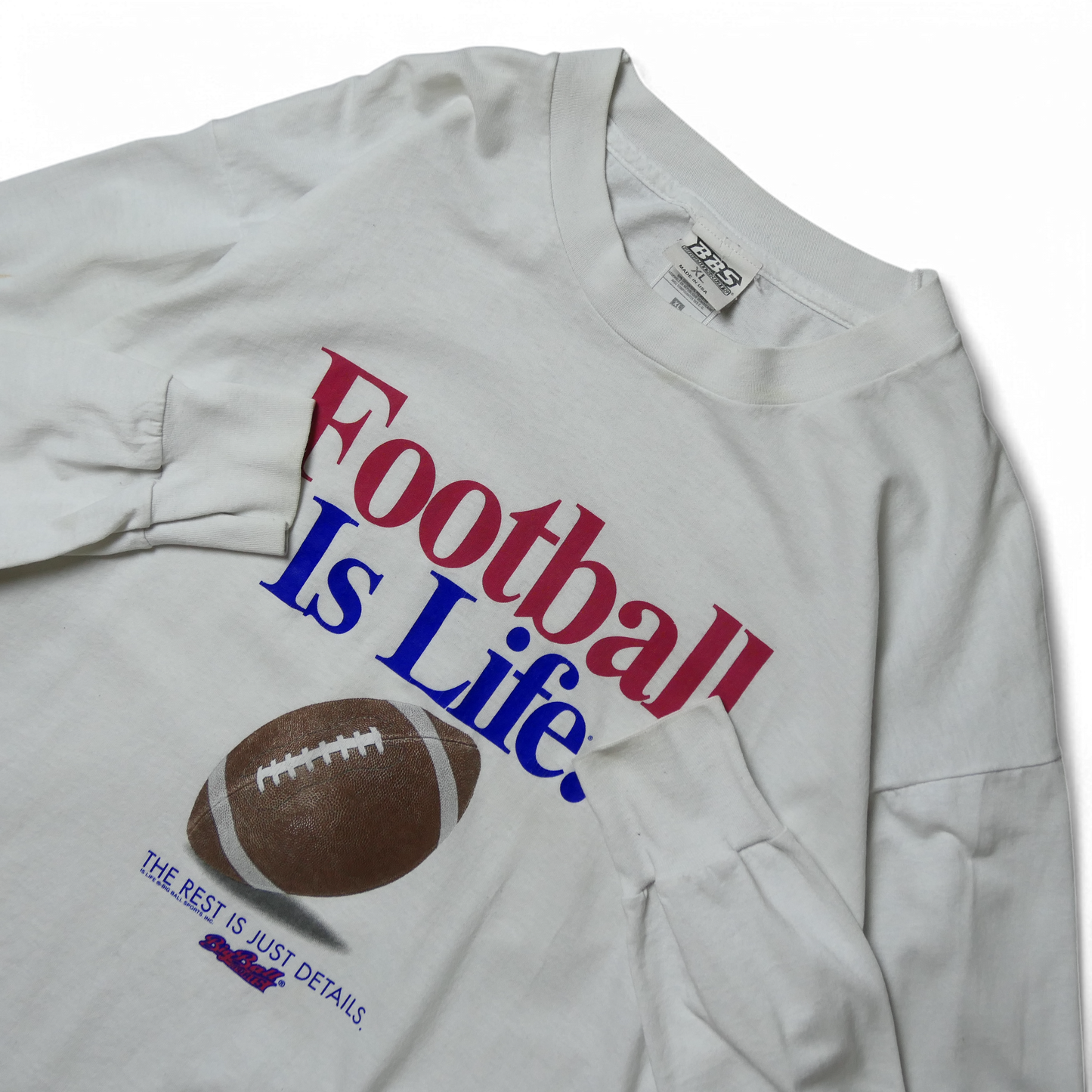 90s-00s "○○ is Life." Tee -BIG BALL SPORTS-