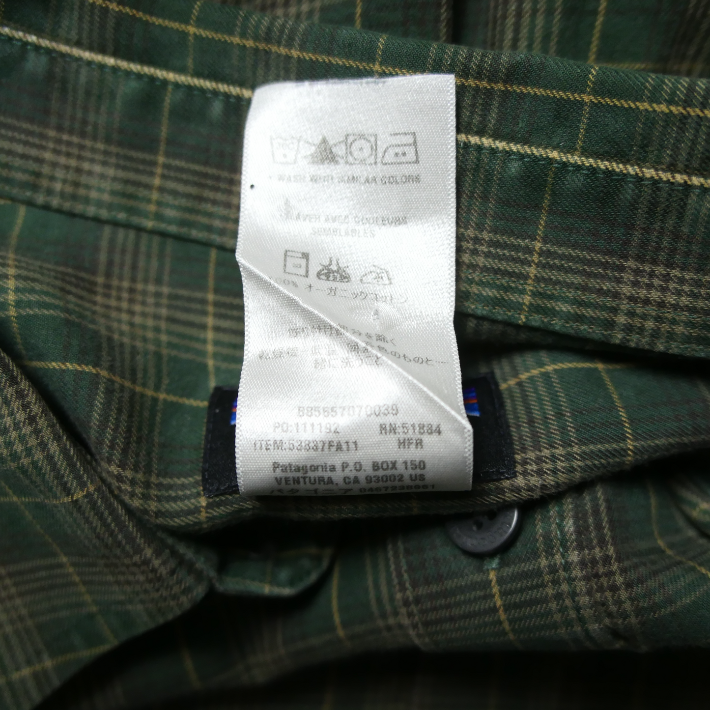 L/S Plaid Shirt -Patagonia-