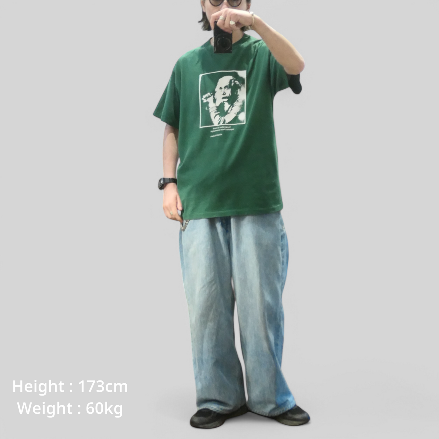 ~90s "Albert Einstein" Tee -National Atomic Museum-